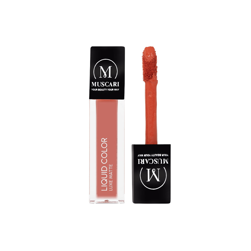 Muscari Premium Liquid Lipstick for all | Matte Finish, Light Weight & Long-Wear || (Honey Muse-LL10)