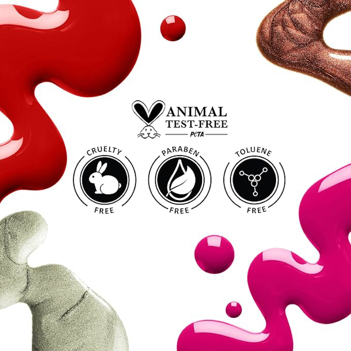 Muscari Premium Nail Paint and Polish for All | Nail Art Effect, Quick-Dry & Chip Resistant | Gel Nail Paint |10 ML (White Shimmer-23)