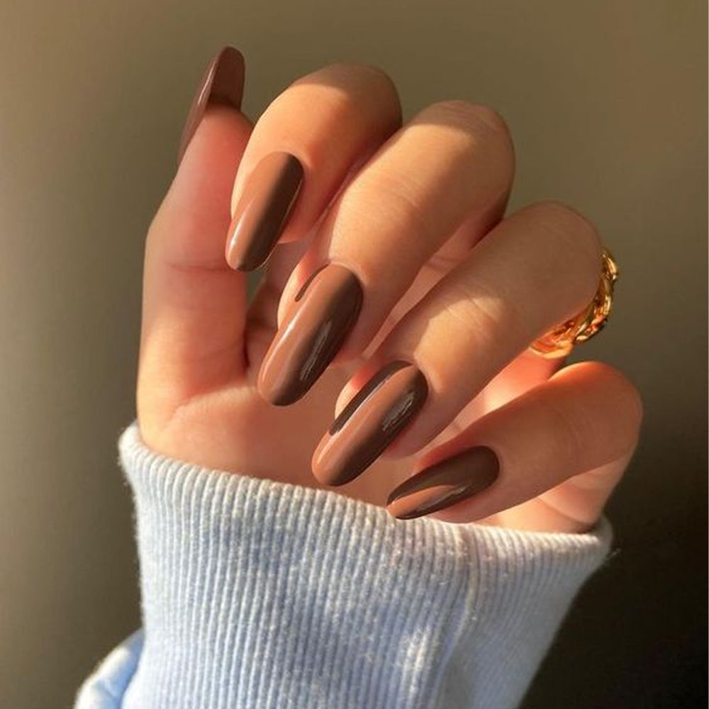 Muscari Premium Nail Paint and Polish for All | Nail Art Effect, Quick-Dry & Chip Resistant | Gel Nail Paint |10 ML (Cocoa Haze-50)