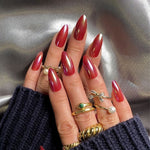 Muscari Premium Nail Paint and Polish for All | Glossy Finish, Quick-Dry & Chip Resistant | Gel Nail Paint |10 ML (Rosy Twilight-44)