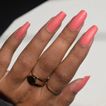 Muscari Premium Nail Paint and Polish for All | Matte Finish, Quick-Dry & Chip Resistant | Gel Nail Paint |10 ML (Petal Matte-33)