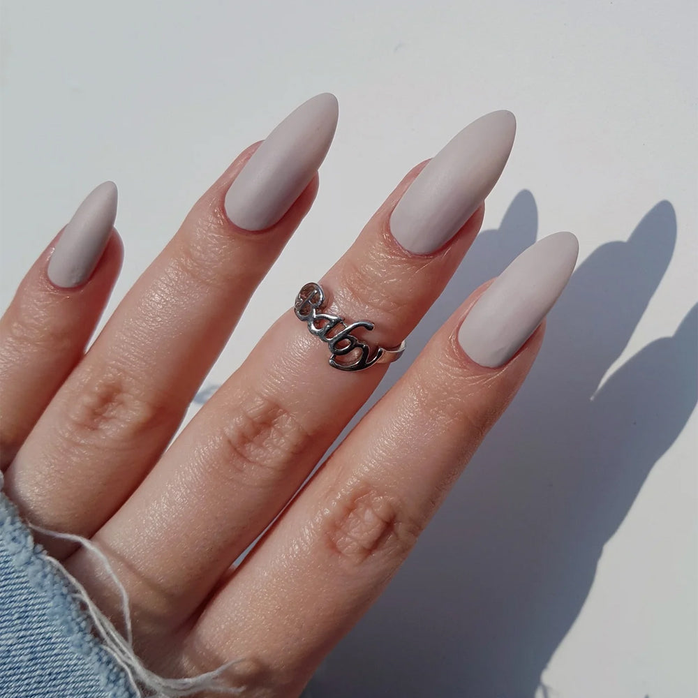 Muscari Premium Nail-Paint and Polish for All | Matte Finish, Quick-Dry & Chip Resistant | Gel Nail Paint |10 ML (Silver Linings-32)