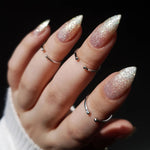 Muscari Premium Nail Paint and Polish for All | Nail Art Effect, Quick-Dry & Chip Resistant | Gel Nail Paint |10 ML (White Shimmer-23)