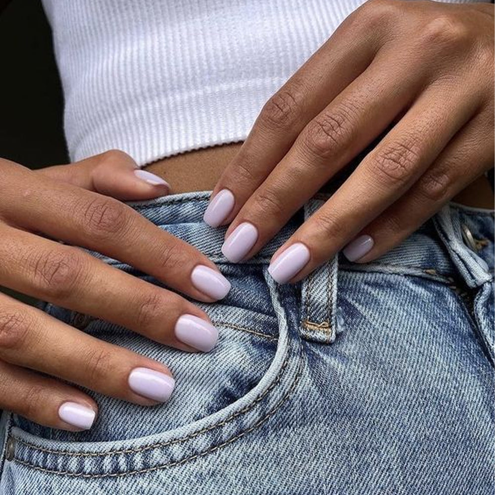 Muscari Premium Nail Paint and Polish for All | Glossy, Quick-Dry & Chip Resistant | Gel Nail Paint |10 ML (Mauve Magic-08)