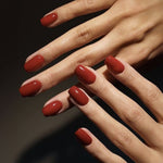 Muscari Premium Nail Paint and Polish for All | Glossy, Quick-Dry & Chip Resistant | Gel Nail Paint |10 ML (Rich Mocha-07)