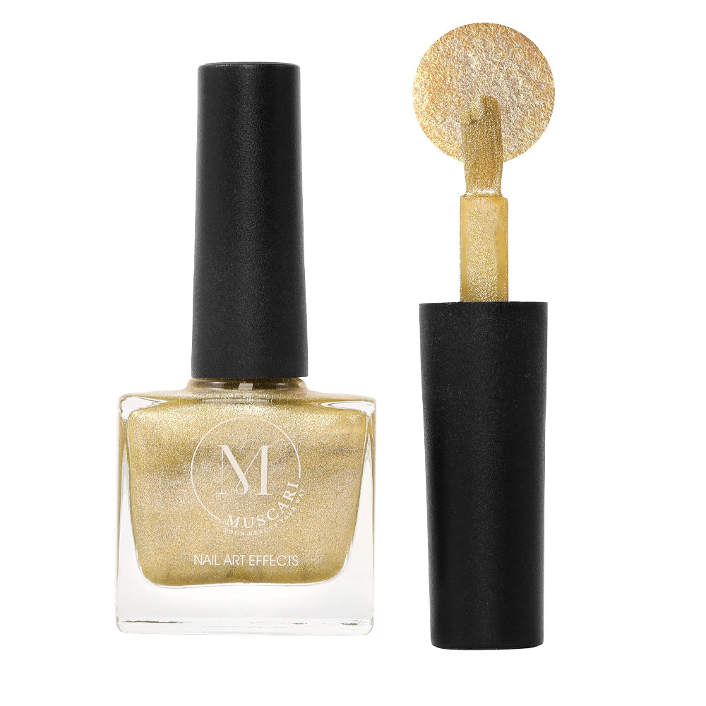 Muscari Premium Nail Paint and Polish for All | Nail Art Effect, Quick-Dry & Chip Resistant | Gel Nail Paint |10 ML (Golden Tan-62)