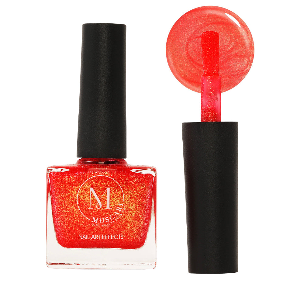 Muscari Premium Nail Paint and Polish for All | Nail Art Effect, Quick-Dry & Chip Resistant | Gel Nail Paint |10 ML (Pink Prism-49)