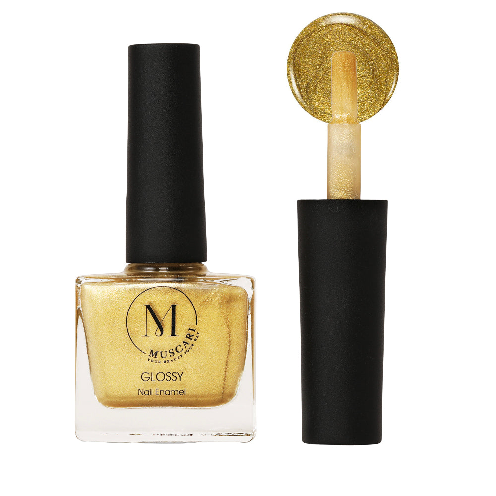 Muscari Premium Nail Paint and Polish for All | Glossy, Quick-Dry & Chip Resistant | Gel Nail Paint |10 ML (Radiant Ray-24)