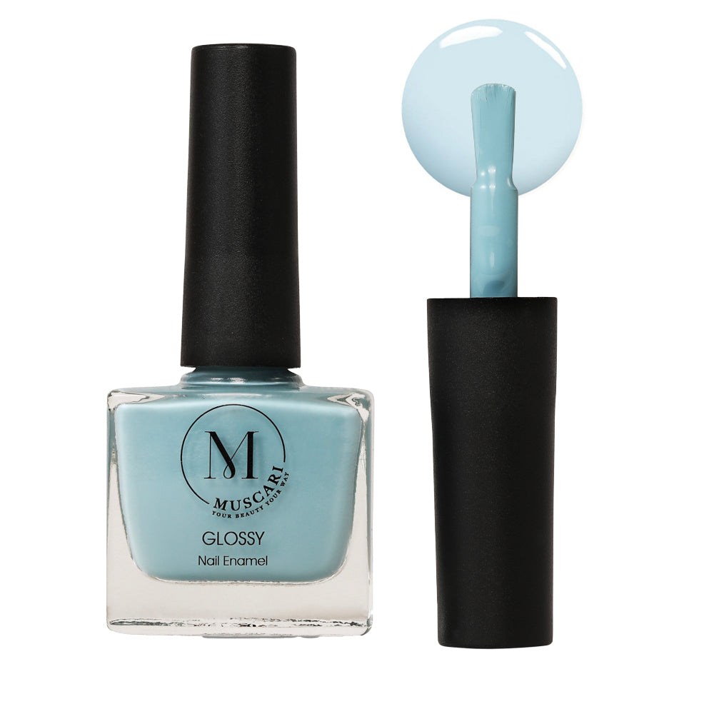 Muscari Premium Nail Paint and Polish for All | Glossy, Quick-Dry & Chip Resistant | Gel Nail Paint |10 ML (Bloody Mary-12)