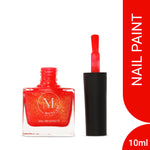 Muscari Premium Nail Paint and Polish for All | Nail Art Effect, Quick-Dry & Chip Resistant | Gel Nail Paint |10 ML (Pink Prism-49)