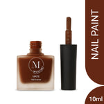 Muscari Premium Nail Paint and Polish for All | Matte Finish, Quick-Dry & Chip Resistant | Gel Nail Paint |10 Ml (Espresso Chic-34)
