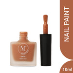 Muscari Premium Nail Paint and Polish for All | Matte Finish, Quick-Dry & Chip Resistant | Gel Nail Paint |10 ML (Velvet Mocha-27)