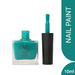 Muscari Premium Nail Paint and Polish for All | Glossy, Quick-Dry & Chip Resistant | Gel Nail Paint |10 ML (Midnight Moss-14)