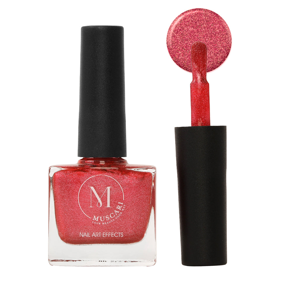 Muscari Premium Nail Paint and Polish for All | Nail Art Effect, Quick-Dry & Chip Resistant | Gel Nail Paint |10 ML (Magic Berry Blush-59)