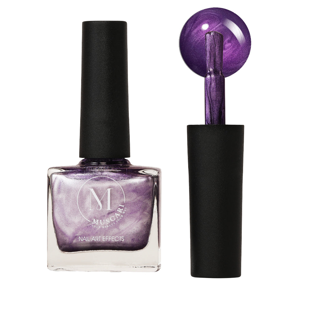Muscari Premium Nail Paint and Polish for All | Glossy Finish | Gel Nail Paint | 10 ML (Violet Veil-39)