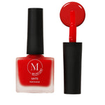 Muscari Premium Nail Paint and Polish for All | Matte Finish, Quick-Dry & Chip Resistant | Gel Nail Paint |10 ML (Ruby Matte-28)