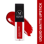 Muscari Premium Liquid Lipstick for all | Matte Finish, Light Weight & Long-Wear || (Cherry Velvet-LL04)