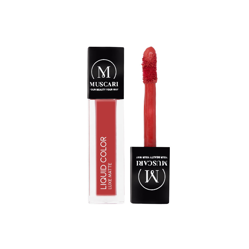Muscari Premium Liquid Lipstick for all | Matte Finish, Light Weight & Long-Wear || (Pink Whisper-LL01)