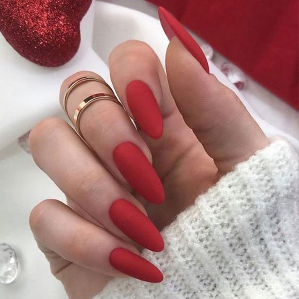 Muscari Premium Nail Paint and Polish for All | Nail Art Effect, Quick-Dry & Chip Resistant | Gel Nail Paint |10 ML (Rosi Red-51)