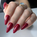 Muscari Premium Nail Paint and Polish for All | Glossy, Quick-Dry & Chip Resistant | Gel Nail Paint |10 ML (Plum Passion-21)