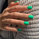 Muscari Premium Nail Paint and Polish for All | Glossy, Quick-Dry & Chip Resistant | Gel Nail Paint |10 ML (Minty Fresh-18)