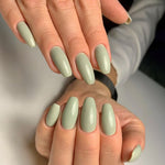 Muscari Premium Nail Paint and Polish for All | Glossy, Quick-Dry & Chip Resistant | Gel Nail Paint |10 ML (Worn Olive-15)