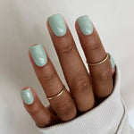 Muscari Premium Nail Paint and Polish for All | Glossy, Quick-Dry & Chip Resistant | Gel Nail Paint |10 ML (Aqua Mint-11)