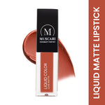Muscari Premium Liquid Lipstick for all | Matte Finish, Light Weight & Long-Wear || (Almond Allure-LL11)